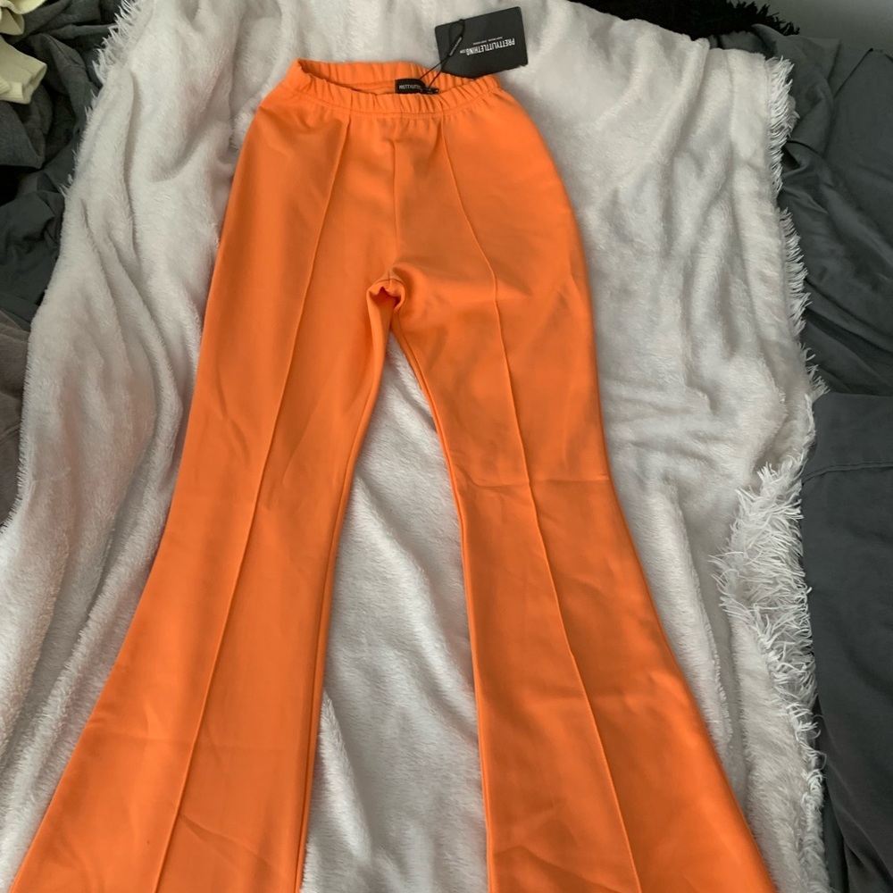Orange pants